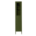 Aviva 71-inch Dark Green Two Door Metal Cabinet